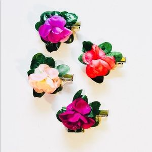 Handcrafted Boho Hair Clips Flower Spring Flower Hair Accessories